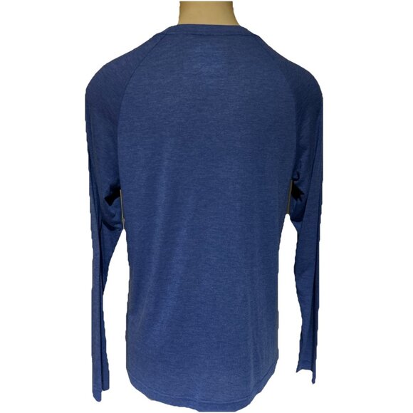 New KU Kansas Jayhawks Training Performance Shirt Mens Large Gray Colosseum - Picture 6 of 8